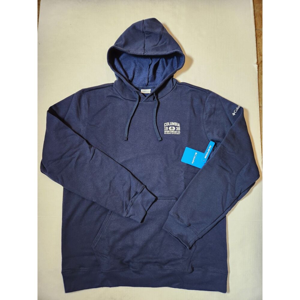 Columbia Trek Graphic Hoodie Men’s Large Tall Navy